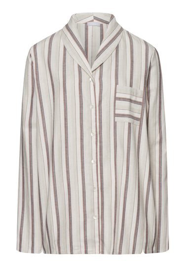 74967 Loungy Nights Long Sleeve Shirt - 2165 Meraki Stripe